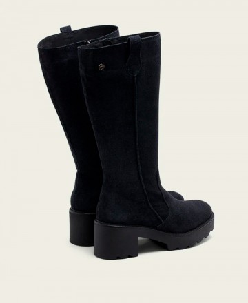 Botas de piel de serraje Porronet Meghan 4675