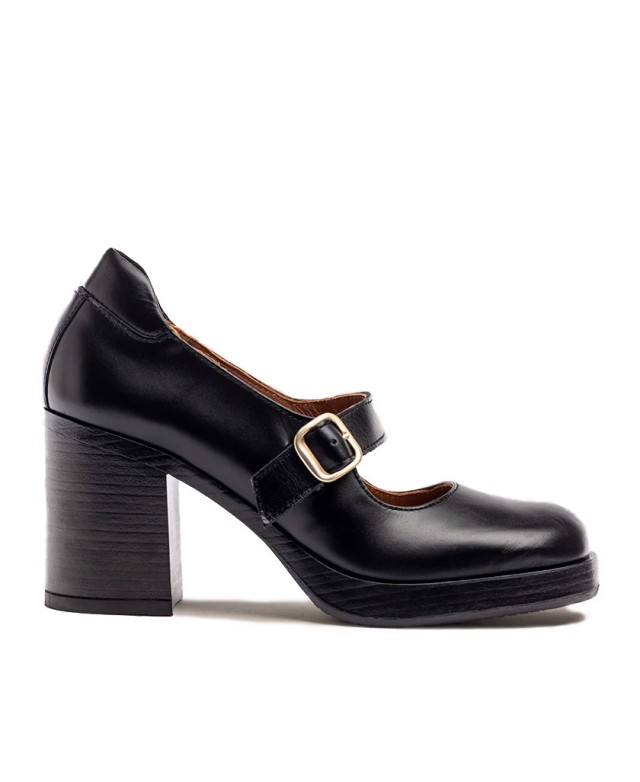 Yokono Kolin 010 Buckle Closure High Heel Shoe