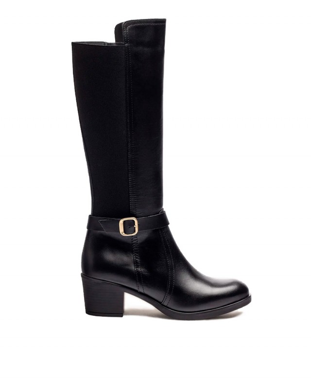 Yokono Lille 015 Adjustable Buckle Zip Boots