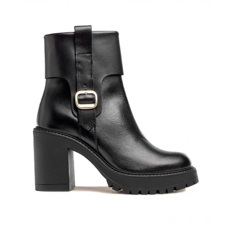 Yokono Tuna-005 mid-heeled ankle boots