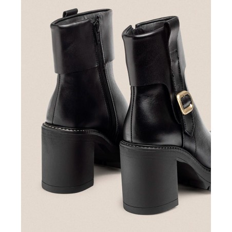 Yokono Tuna-005 mid-heeled ankle boots