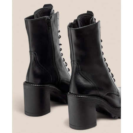 Military boots with heel Yokono Tuna-006