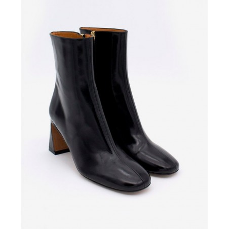 Angel Alarcon Jamia patent leather booties