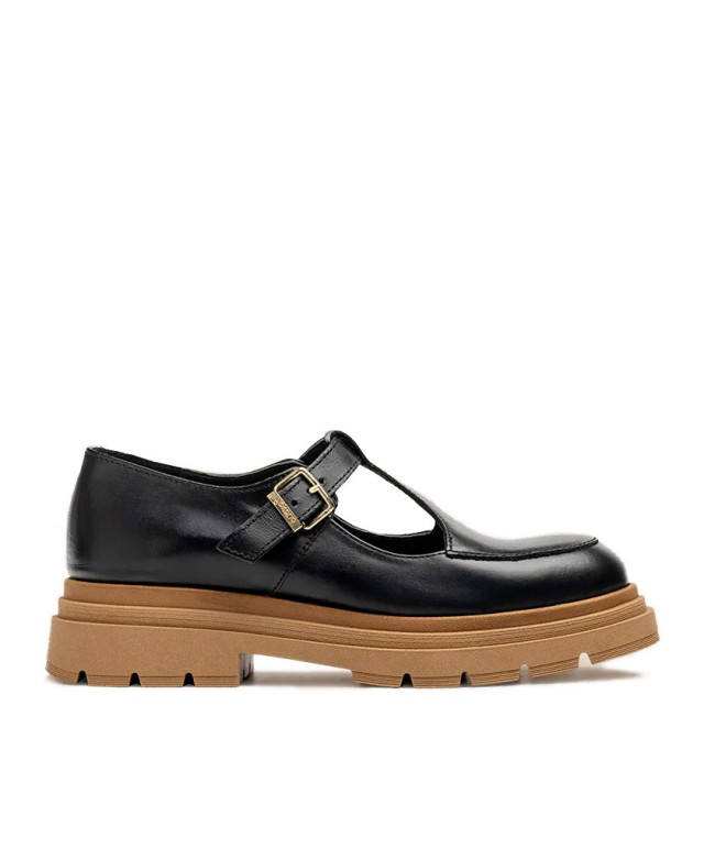 Yokono Cham 003 Buckle Flat Loafers