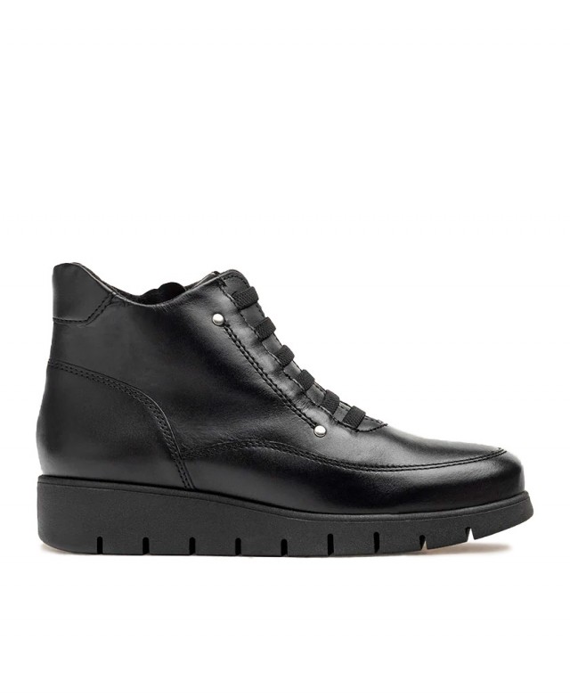 Yokono Manila 003 casual leather flat ankle boot