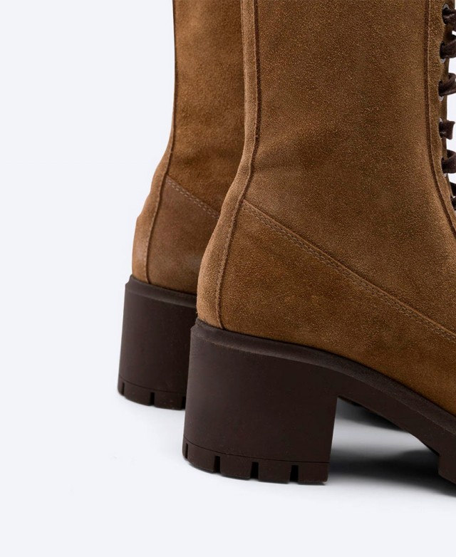 Patricia Miller Omaña 6428 Lace-Up Suede Leather Boots Patricia Miller Omaña 6428 Lace-Up Suede Leather Boots