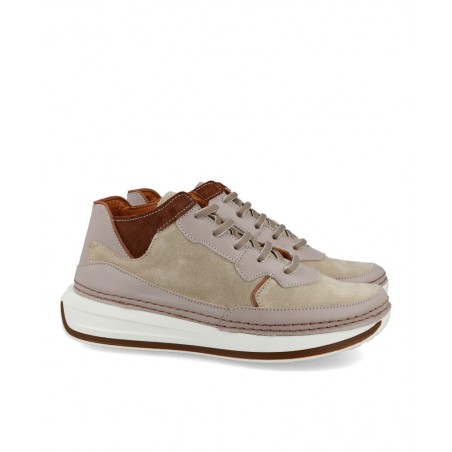 W&F Derby 24350 Lace-Up Casual Sneakers