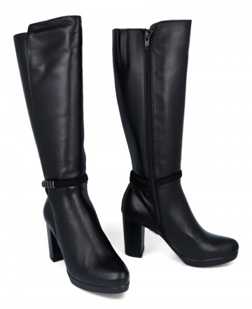 Patricia Miller 6070 Zip High Heel Boots