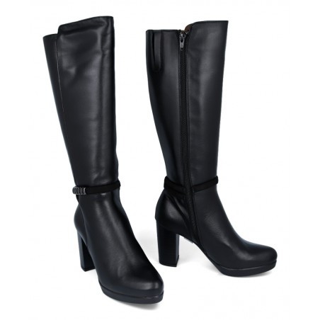 Patricia Miller 6070 Zip High Heel Boots