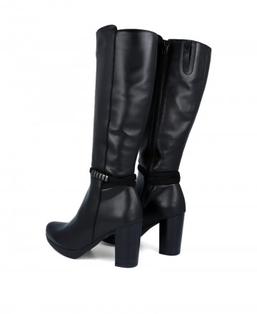 Patricia Miller 6070 Zip High Heel Boots