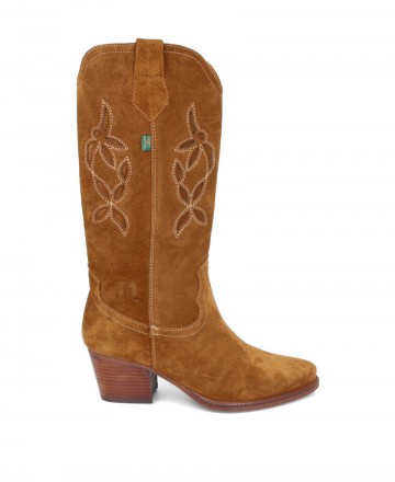 Botas estilo cowboy con tacón Dkt 94