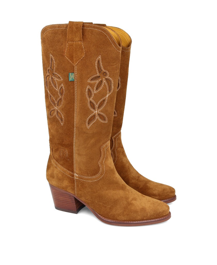 Botas estilo cowboy color marrón Dakota Boots 94