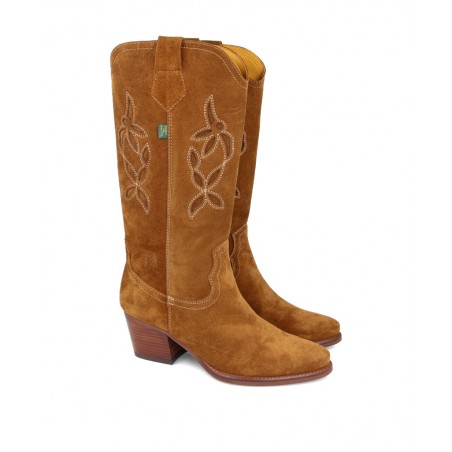 Botas estilo cowboy con tacón Dkt 94