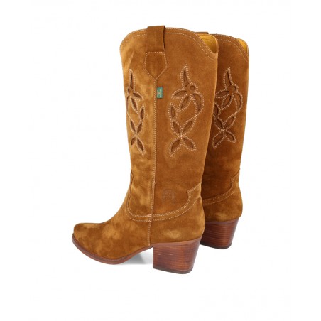 Cowboy style boots with heel Dkt 94