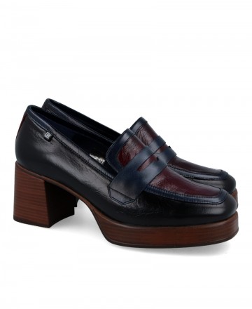 Dorking D9334 Casual Heeled Loafers