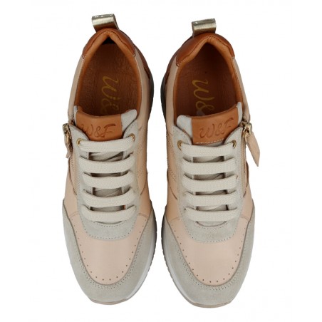 W&F Rivoli 6282 light wedge sneakers