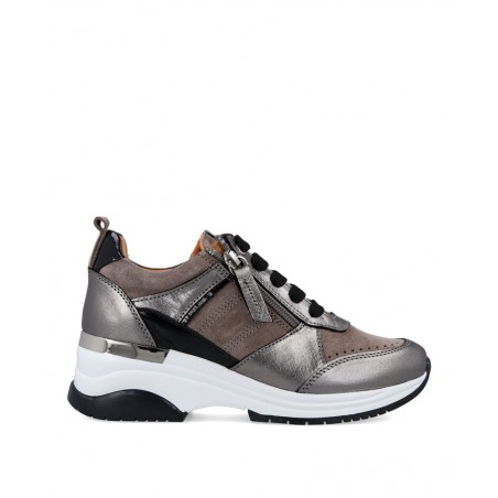 Zapatillas casual metalizadas W&F Rivoli 6282