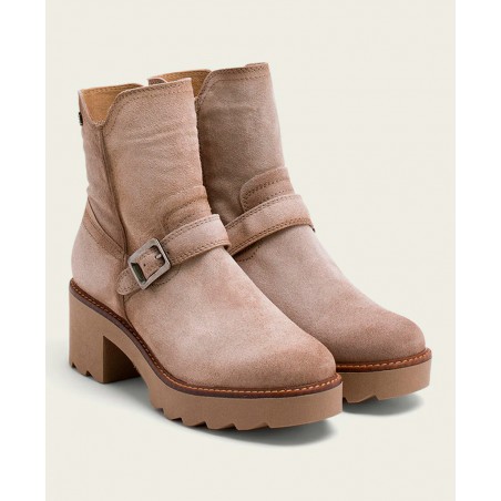 Porronet Mar 4673 Buckle and Strap Detail Booties