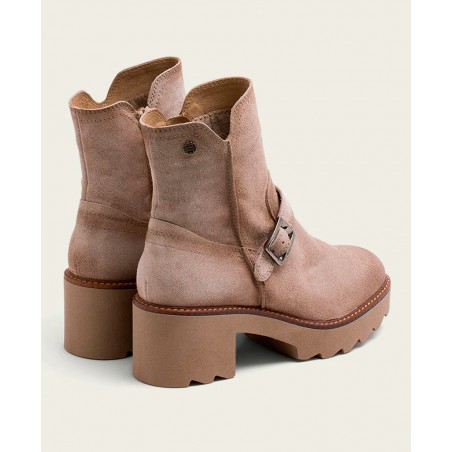 Porronet Mar 4673 Buckle and Strap Detail Booties