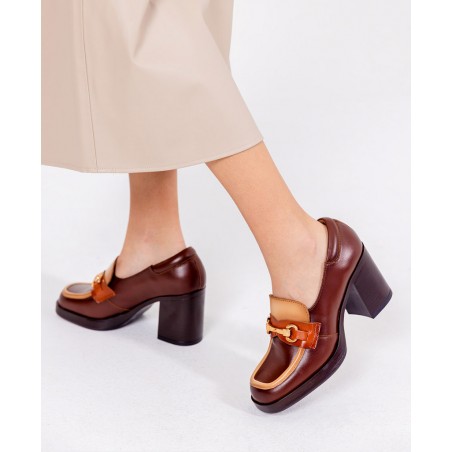 Yokono Kolin Buckle Heel Shoe