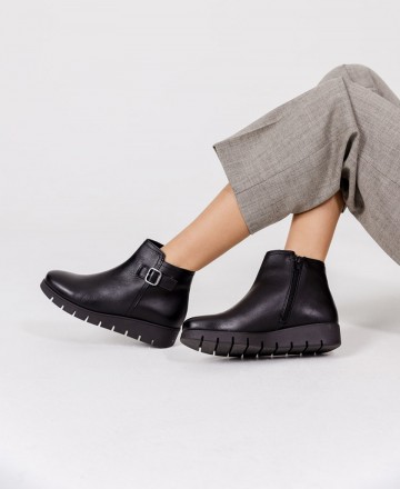 Yokono Manila 002 Side Buckle Zip Boot