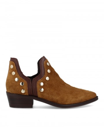 Ankle boots with side slits Alpe Cecile 2551