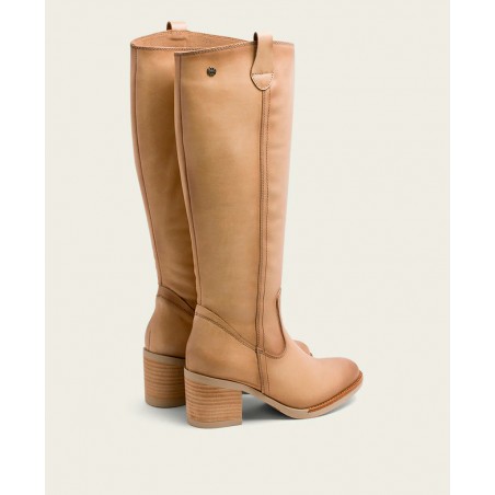 Botas altas de piel con tacón Porronet Jemma 4646