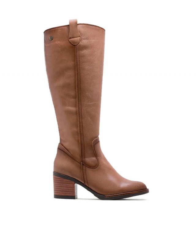 Botas altas con cremallera lateral Porronet Jemma 4646