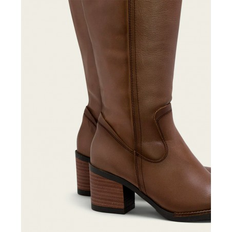 Botas altas con cremallera lateral Porronet Jemma 4646