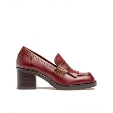 Yokono Landas 006 Fringe Heeled Loafers