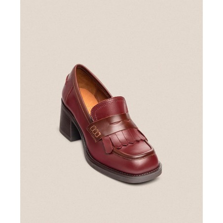 Yokono Landas 006 Fringe Heeled Loafers