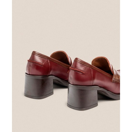 Yokono Landas 006 Fringe Heeled Loafers