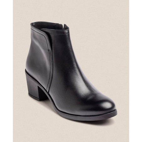 Yokono Lille 016 versatile heeled ankle boots with zipper