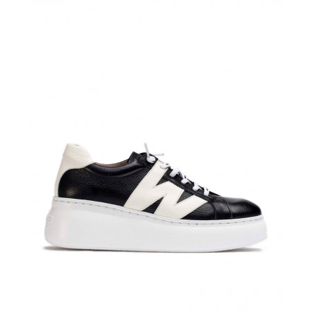 Wonders Dorita A-2660 Textured Leather Sneakers