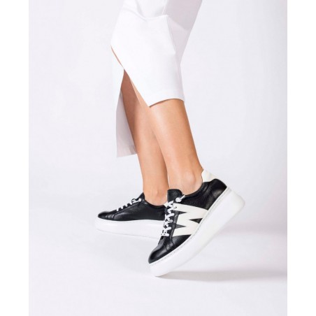 Wonders Dorita A-2660 Textured Leather Sneakers