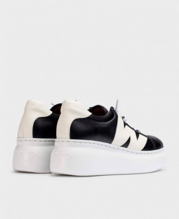 Wonders Dorita A-2660 Textured Leather Sneakers