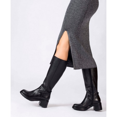 Wonders Noa E-7106 Round Toe Knee High Boots