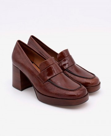 Angel Alarcon Gadea 24591-5436C leather loafers with heels