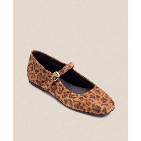 Yokono Lenna-001 Printed Flat Ballerina