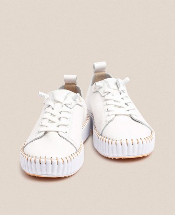 Yokono Sintra-004 Lace-Up Flat Sneakers