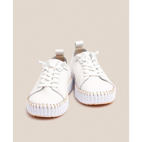 Yokono Sintra-004 Lace-Up Flat Sneakers