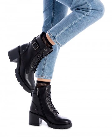 Military ankle boots with heel Carmela 161901