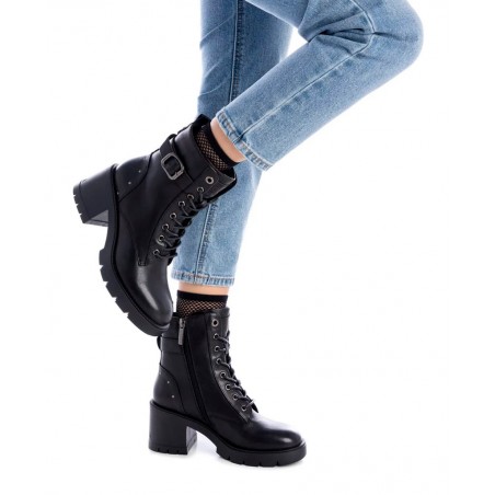 Military ankle boots with heel Carmela 161901