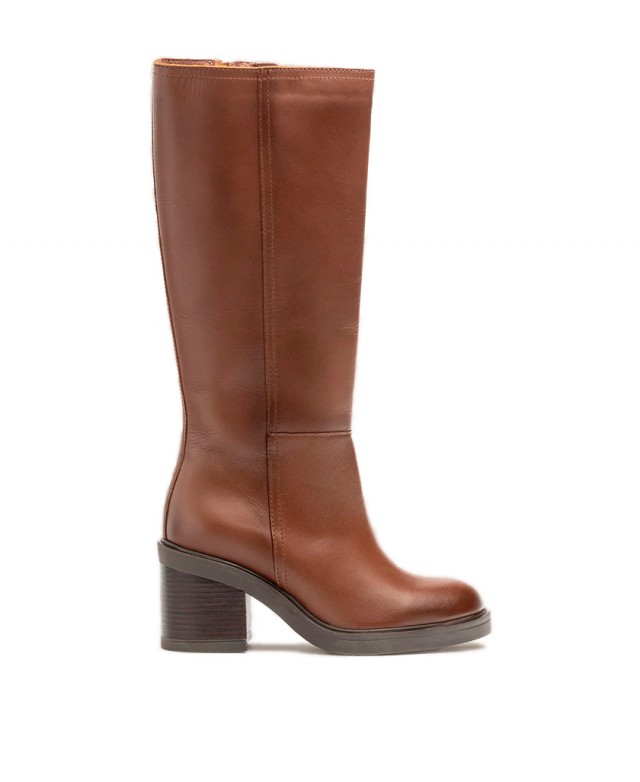 Yokono Mire 003 Zipper Knee High Boots