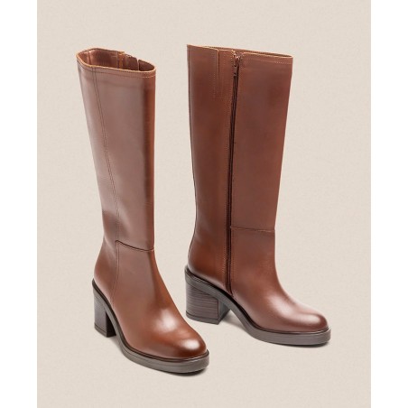 Yokono Mire 003 Zipper Knee High Boots