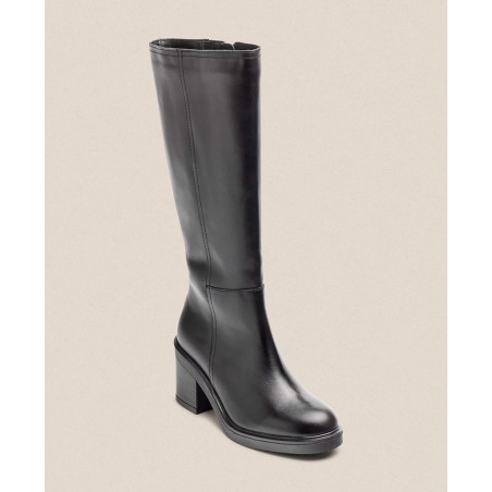 Yokono Mire-003 smooth leather high heel boot