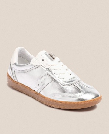 Yokono Yok-001 silver everyday sneakers