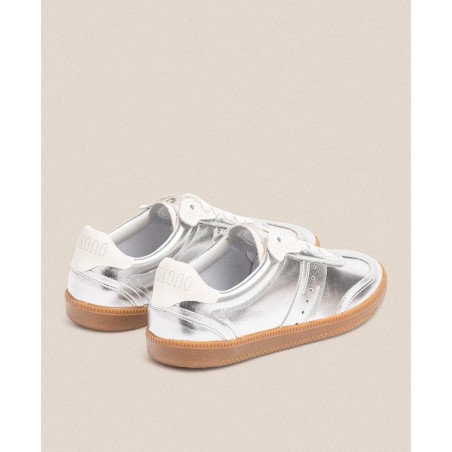 Yokono Yok-001 silver everyday sneakers