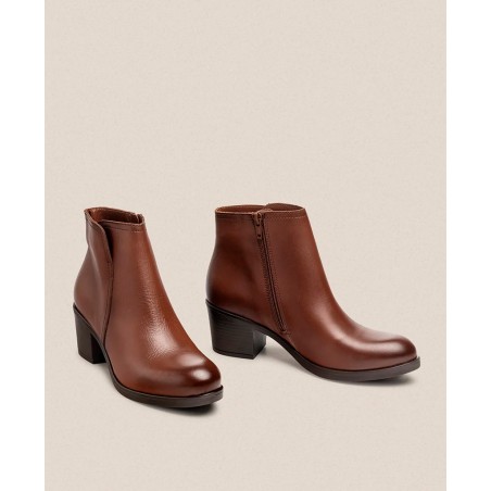 Yokono Lille-016 low heel ankle boots