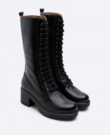 Military boot with heel Omaña Patricia Miller 6428